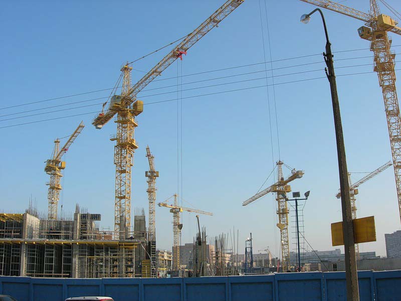 Строительство Кран
